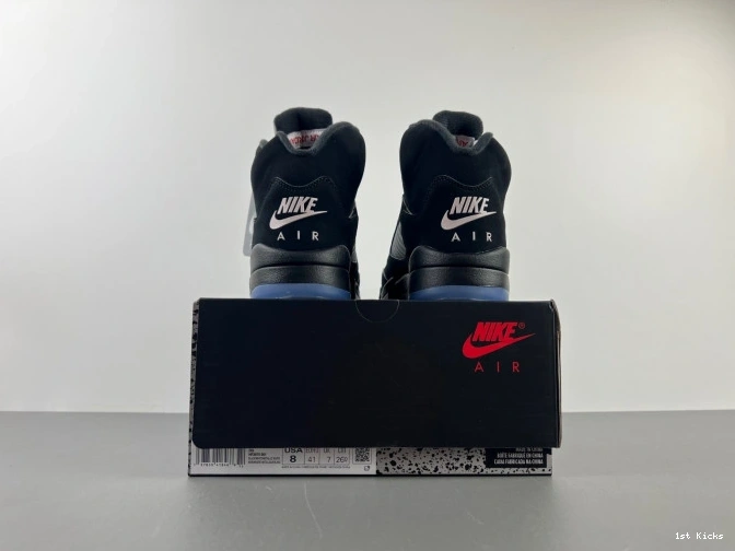 Reimagined Black Jordan Metallic StreetReady 5 605 HF3975- Air 0115